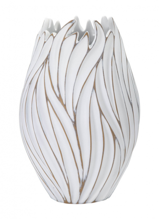 VazaHonduras, Rasina, Alb, 41.5x27x27 cm [2]