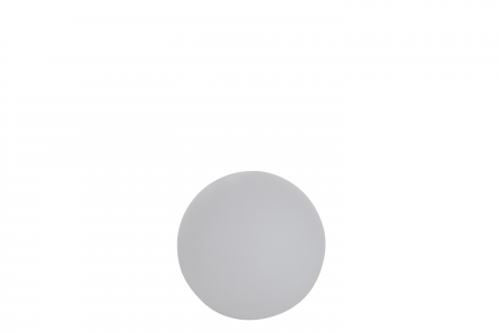 SALE % - Veioza Ball, Plastic/Fibre sintetice, Alb/Multicolor, 39x39x39 cm