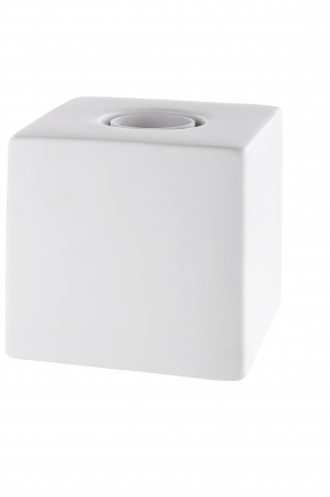 Veioza Cube, Portelan, Alb/Negru, 10x10x10 cm [3]