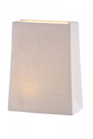 Veioza Dandelion Bag LED, Portelan, Bej, 6x12x16 cm [2]