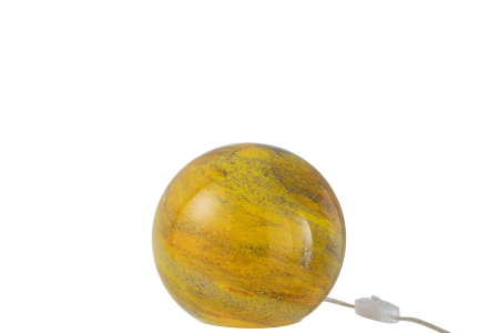 SALE % - Veioză, Dany rotundă din sticlă S