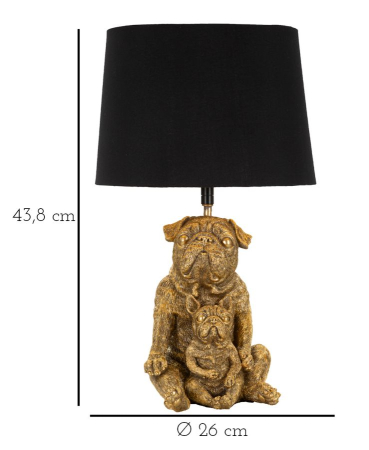 Veioza, Dog cm ø 26x43,8 [6]