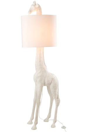 Veioză, Girafă, Poly Alb [1]