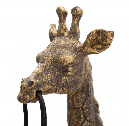 Veioza Giraffe, Rasina, Auriu, 60x28x16 cm [2]
