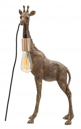 Veioza Giraffe, Rasina, Auriu, 60x28x16 cm [5]