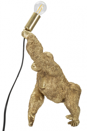 Veioza Gorilla, Rasina, Auriu, 40x22.5x16 cm [7]