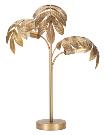 Veioza Leaf, Fier, Auriu, 81x57x57 cm [6]