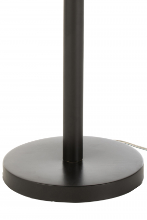 Veioza Leaf, Metal/Fier, Negru, 60x60x73 cm [3]