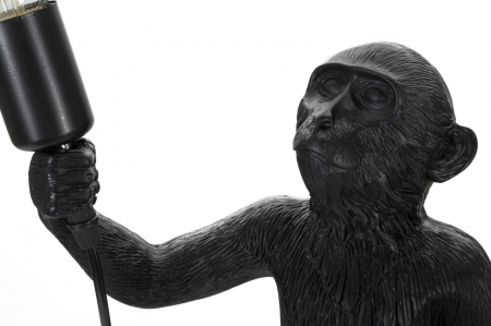 Veioză, Monkey, Negru, Cm Ø 26X34X55 [3]
