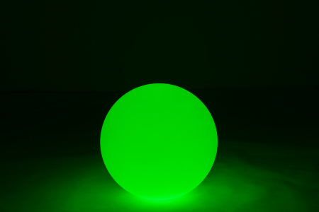 Veioza Outdoors LED, Plastic/Fibre sintetice, Alb/Multicolor, 50x50x50 cm [7]
