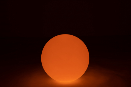 Veioza Outdoors LED, Plastic/Fibre sintetice, Alb/Multicolor, 50x50x50 cm [3]
