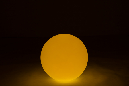 Veioza Outdoors LED, Plastic/Fibre sintetice, Alb/Multicolor, 50x50x50 cm [4]
