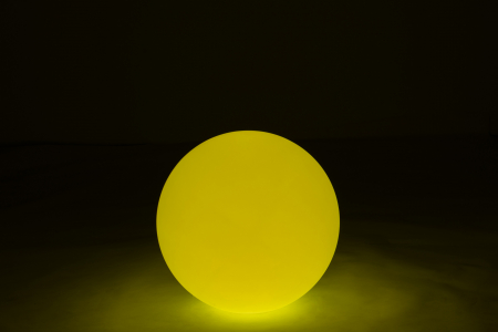 Veioza Outdoors LED, Plastic/Fibre sintetice, Alb/Multicolor, 50x50x50 cm [5]