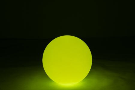 Veioza Outdoors LED, Plastic/Fibre sintetice, Alb/Multicolor, 50x50x50 cm [6]