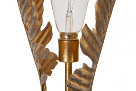 Veioza Palm, Fier, Auriu, 64x26x26 cm [5]
