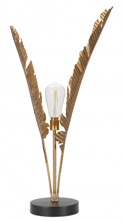 Veioza Palm, Fier, Auriu, 64x26x26 cm [1]