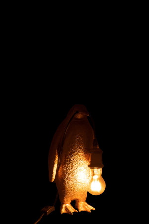 Veioză, Penguin, Auriu S [2]