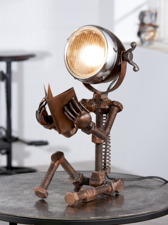 ILUMINAT - Veioza Reading, Metal, Maro, 20x38x28 cm