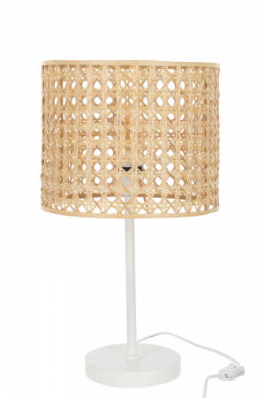 ILUMINAT - Veioza Roma, Metal/Fier, Natural, 29x29x51.5 cm