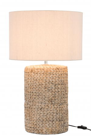 Veioza Thick, Fibre sintetice/Ciment, Natural, 42x42x67 cm [1]
