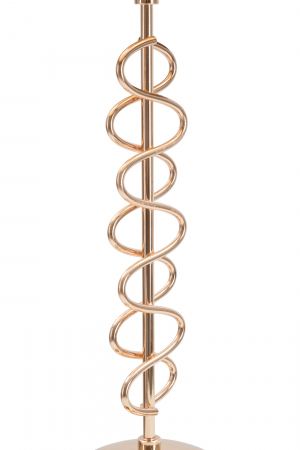Veioza X, metal, Auriu/Negru, 61,5x30x30 cm [2]