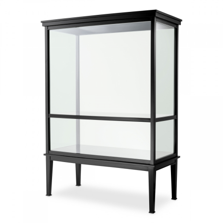 Vitrina, Gallery finisaj negru, Dims: W. 135.5 | D. 64 | H. 200  (CM) [3]