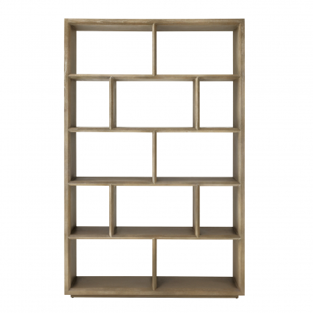 Vitrina, Marguesa L, furnir din stejar, , Dims: W. 150 | D. 40 | H. 230  (CM) [1]
