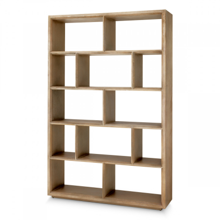 Vitrina, Marguesa L, furnir din stejar, , Dims: W. 150 | D. 40 | H. 230  (CM) [3]