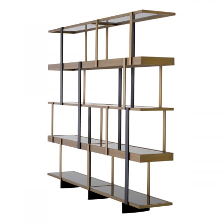 Vitrina, Mercure finisaj alamă, Dims: W. 230 | D. 40 | H. 200  (CM) [2]
