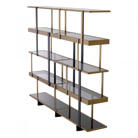 Vitrina, Mercure finisaj alamă, Dims: W. 230 | D. 40 | H. 200  (CM) [3]