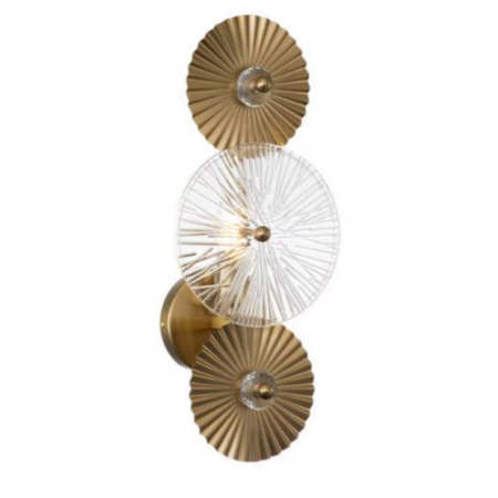 SALE % - Aplica de perete, Aidan (Brushed Gold)