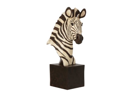 De colectie - Zebra, Compozit, Alb , 32x15.5x50.5 cm