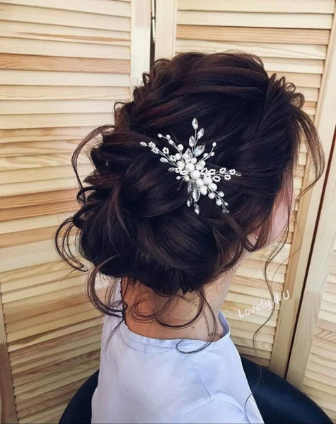 PIEPTAN MIREASA, DIADEMA MIREASA, ACCESORIU PAR MIREASA, ACCESORII DE PAR MIRESE, ACCESORII NUNTA, ACCESORII CU PERLE, DIADEMA CU PERLE, PIEPTAN VOAL MIREASA, BIJUTERII PAR MIREASA, CORONITA, TIARA [18]