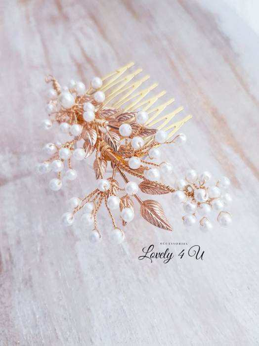 ACCESORII LOVELY 4 U, AGRAFE PAR MIREASA, AGRAFE CU FLORI MIREASA, PIN COC MIREASA, AGRAFE MIREASA, ACCESORII CU FLORI MIREASĂ, SET AGRAFE MIREASA, ACCESORII DE PĂR MIREASĂ, BIJUTERII MIREASA,   accesorii de lux mireasa, [12]