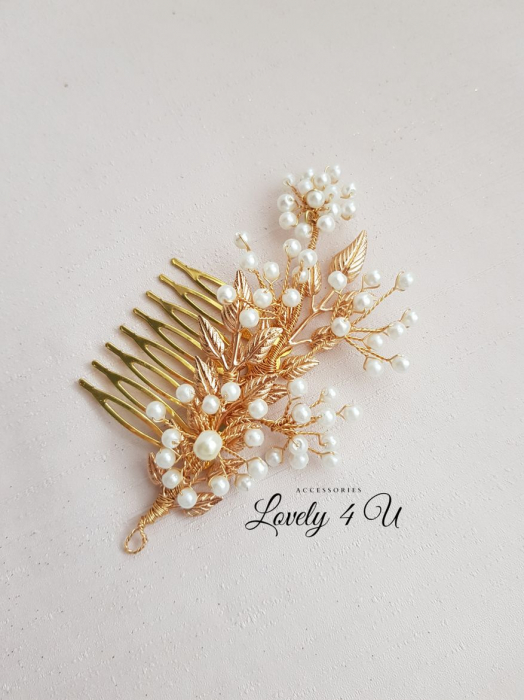 ACCESORII LOVELY 4 U, AGRAFE PAR MIREASA, AGRAFE CU FLORI MIREASA, PIN COC MIREASA, AGRAFE MIREASA, ACCESORII CU FLORI MIREASĂ, SET AGRAFE MIREASA, ACCESORII DE PĂR MIREASĂ, BIJUTERII MIREASA,   accesorii de lux mireasa, [6]