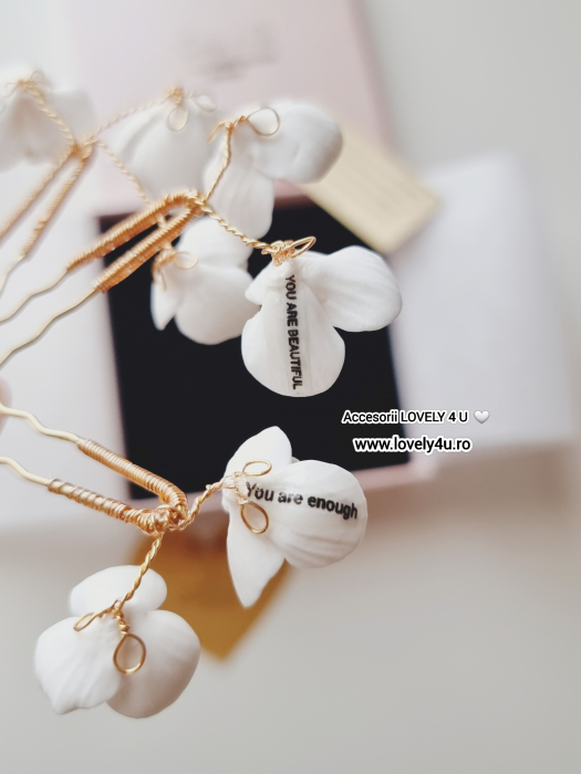 ACCESORII LOVELY 4 U, AGRAFE PAR MIREASA, AGRAFE CU FLORI MIREASA, PIN COC MIREASA, AGRAFE MIREASA, ACCESORII CU FLORI MIREASĂ, SET AGRAFE MIREASA, ACCESORII DE PĂR MIREASĂ, BIJUTERII MIREASA, Bijuterii cu flori [6]