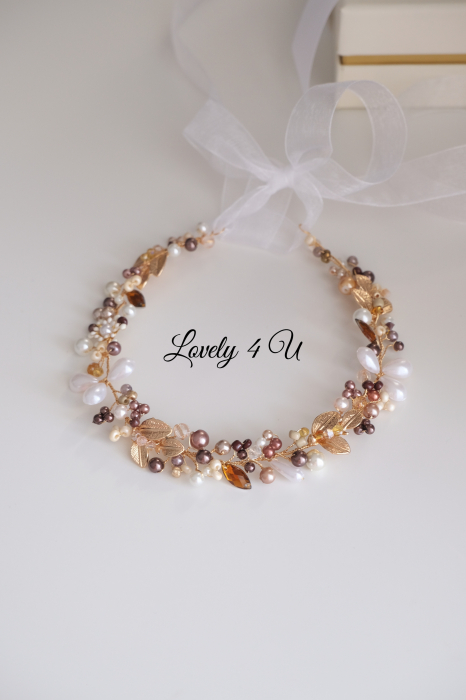Accesoriu elegant auriu Jamille [18]