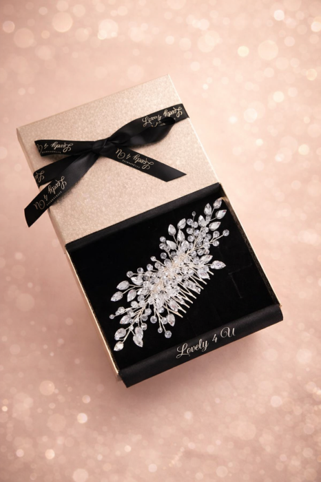 Accesoriu elegant - Dory - Diadema eleganta cu pietre , accesoriu handmade [2]