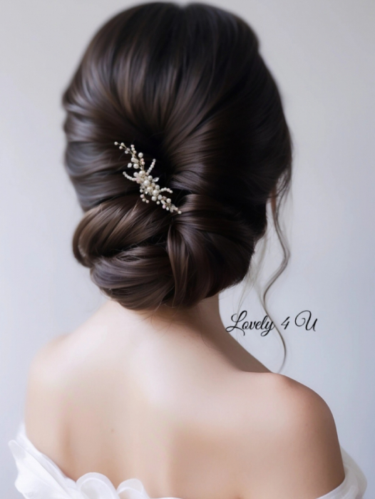 DIADEMA MIREASA cu perle roz, perle roz, accesorii personalizate, accesorii lucrate manual, accesorii romania, accesorii handemade, accesorii mireasa personalizate, accesorii pe stoc mireasa, agrafa , diadema cu perle, tiara cu perle, coronita cu perle, pieptan cu perle, [4]