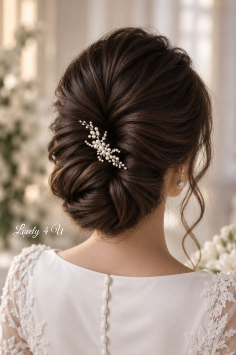 DIADEMA MIREASA cu perle roz, perle roz, accesorii personalizate, accesorii lucrate manual, accesorii romania, accesorii handemade, accesorii mireasa personalizate, accesorii pe stoc mireasa, agrafa , diadema cu perle, tiara cu perle, coronita cu perle, pieptan cu perle, [10]
