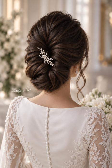 DIADEMA MIREASA cu perle roz, perle roz, accesorii personalizate, accesorii lucrate manual, accesorii romania, accesorii handemade, accesorii mireasa personalizate, accesorii pe stoc mireasa, agrafa , diadema cu perle, tiara cu perle, coronita cu perle, pieptan cu perle, [5]