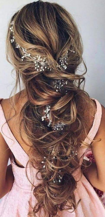 accesorii mireasa, accesoriu cu perle mireasa, accesoriu lung cu perle, accesoriu lung de par, accesoriu mireasa, bentita mireasa, ghirlanda par mireasa, CORONITA MIREASA, ACCESORII LOVELY 4 U, TIARA [7]
