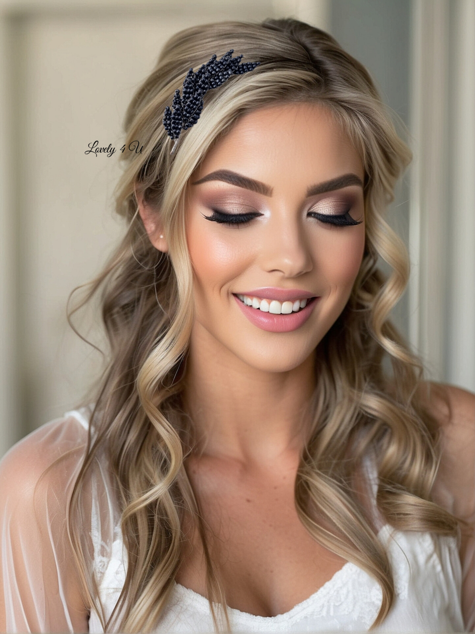 agrafe cu frunze , agrafe coc cu frunze , agrafe cu perle , frunze,  agrafe cu perle coc bleumarin, agrafe cu perle, set agrfe par , Accesoriu mic bleumarin, bijuterii minimalistă, Diadema mireasa, pieptăn bleumarin, accesoriu coc mireasa, accesorii , accesoriu păr bleumarin , accesorii [5]