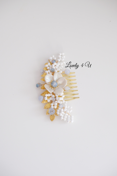 Accesorii Lovely 4 U, accesorii de par pentru mirese, bijuterii mireasa, Accesorii cu perle, ACCESORII MIREASA CU PERLE, ACCESORII MIREASA, DIADEMA MIREASA, TIARĂ MIREASĂ, CORONIȚĂ MIREASĂ, TIARA, ACCESORII MIREASA CU FRUNZE, BIJUTERII CU FRUNZE AURII, FRUNZE AURII, PERLE, FLORI, ACCESORII CU FLORI NUNTA,, BIJUTERII CU FLORI [8]