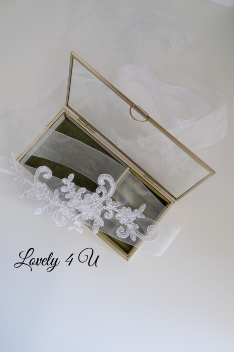 Accesorii Lovely 4 u, Accesorii dezgatitul miresei, Accesorii talie mireasa, Cordon mireasa, Esarfa pentru dezgatit, Accesorii mireasa dezgatit, Esarfe mireasa, Esarfa dezgatitul miresei, Bentita mireasa, Coronita mireasa, [12]