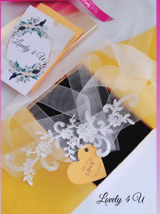 Accesorii Lovely 4 u, Accesorii dezgatitul miresei, Accesorii talie mireasa, Cordon mireasa, Esarfa pentru dezgatit, Accesorii mireasa dezgatit, Esarfe mireasa, Esarfa dezgatitul miresei, Bentita mireasa, Coronita mireasa, [2]