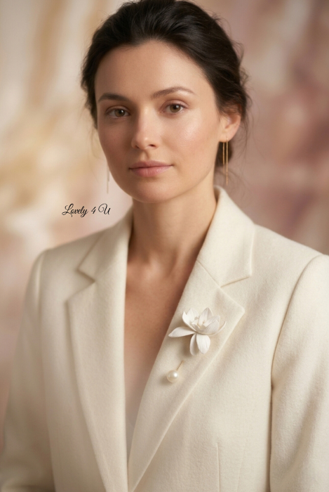 Amazing Lotus – Floarea Încrederii | Broșă Handmade cu Mesaj „You Are Amazing” – LOVELY 4 U [2]