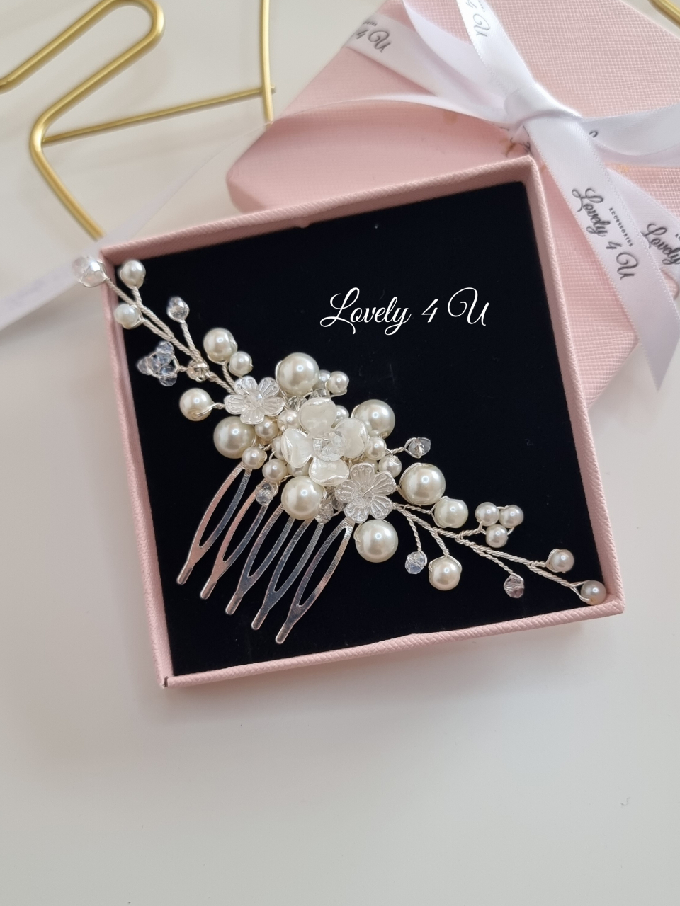 Agrafa mireasa, accesorii mirese, Accesorii LOVELY 4 U, Pieptam mireasa, Diadema mireasa, Bijuterii mireasa, Clama , Accesorii de par mireasa, Agrafe coc mireasa, [7]