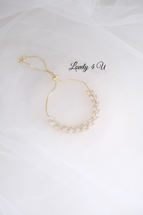 BRATARA GOLD, BRATARA ZIRCONIU CUBIC, BRATARA MIREASA, BRATARA MIRESE, BRATARA AUR GOLD, BIJUTERI ROSE GOLD, BIJUTERII MIREASA, ACCESORI MIREASA, ACCESORII NUNTA, BIJUTERI NUNTA, SET MIREASA [7]