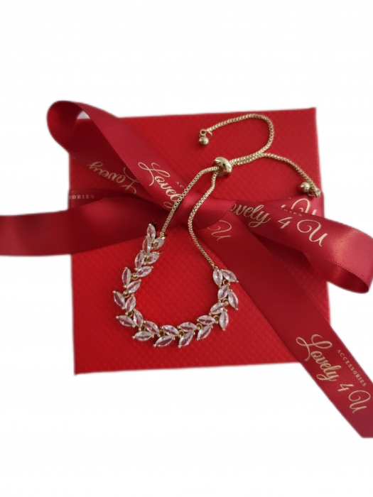 BRATARA GOLD, BRATARA ZIRCONIU CUBIC, BRATARA MIREASA, BRATARA MIRESE, BRATARA AUR GOLD, BIJUTERI ROSE GOLD, BIJUTERII MIREASA, ACCESORI MIREASA, ACCESORII NUNTA, BIJUTERI NUNTA, SET MIREASA [4]